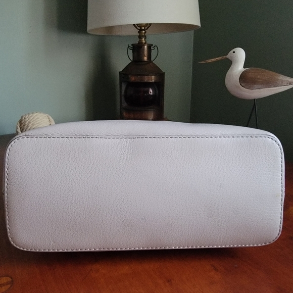 Kate Spade Grove Street Carli Taupe Leather Satchel - Picture 6 of 14